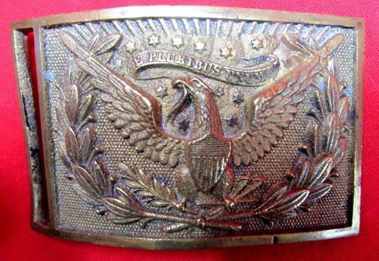  US Civil War Era, Officers Pattern, 1851 Eagle Belt Plate — image 3