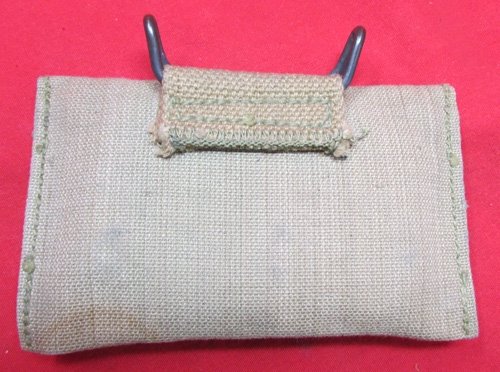  US WWI Double Snap Bandage Pouch, L.C.C.. & Co. 1917 With Bandage — image 5