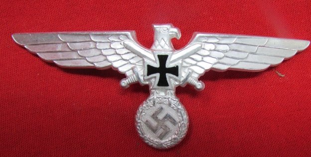  German WWII Aluminum Veteran Tunic Eagle — image 2