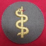 German WWII Army Tropical Medic Sleeve Badge