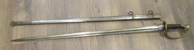  French WWI Era, 1855-1883 Field Officers Sabre — image 4