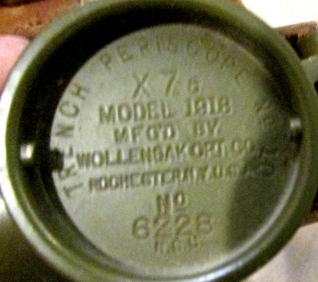  US WWI Trench Periscope No. 10, Model of 1918 & Transport Case — image 4