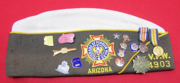  US WWI Veterans of Foreign Wars Hat, Tucson Post 4903 1959 — image 2