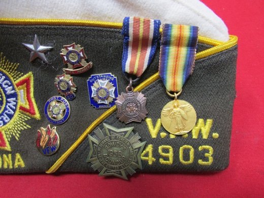  US WWI Veterans of Foreign Wars Hat, Tucson Post 4903 1959 — image 4