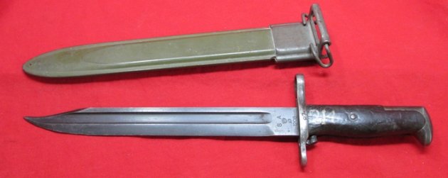  US WWII M1905/42 Garand Bayonet, SA 1908 Modified, Very Clean — image 7