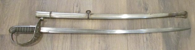  Swiss M1889 Army Officers Sword, Mohr & Speyer Mfg — image 5