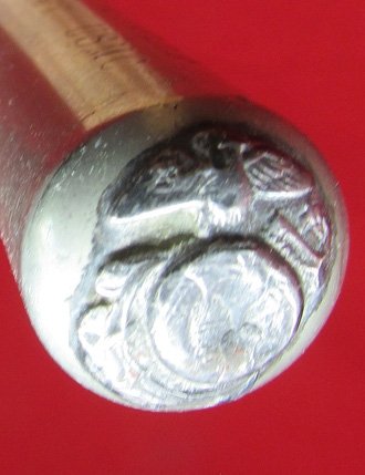  US WWII - Vietnam War Era, USMC Identified Swagger Stick, China Marine, Wounded Iwo Jima 1945 — image 5