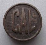 US WWI Type 1 Collar Disc, CAL (California NG)