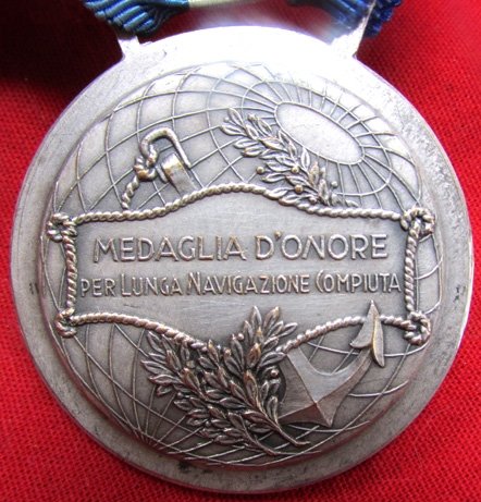  Italian Republic, Navy Long Service Medal & Ribbon — image 5