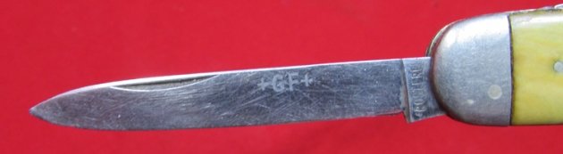  German WWI-WWII Era Advertising Pocket Knife, F.J. Pallman Nachf, Kaiserslautern — image 3