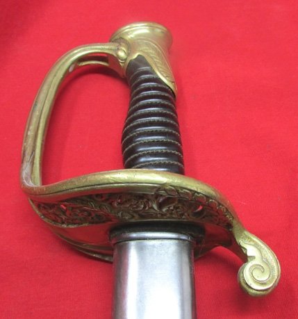  French WWI, 1845 Pattern Infantry Officers Sword, Chatellerault 1916 — image 2