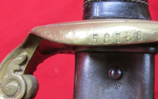  French WWI, 1845 Pattern Infantry Officers Sword, Chatellerault 1916 — image 4