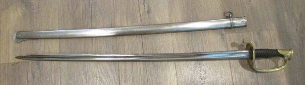  French WWI, 1845 Pattern Infantry Officers Sword, Chatellerault 1916 — image 7