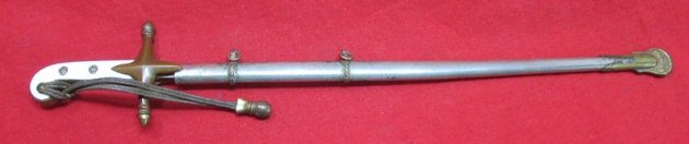  US WWII Era, USMC Officer Mameluke Sword Letter Opener — image 2