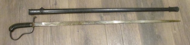  German, Bavarian WWI Era Ifantry Officers Sword & Scabbard, Alex Coppel — image 3