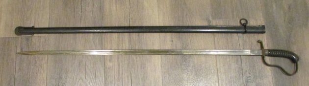  German, Bavarian WWI Era Ifantry Officers Sword & Scabbard, Alex Coppel — image 4
