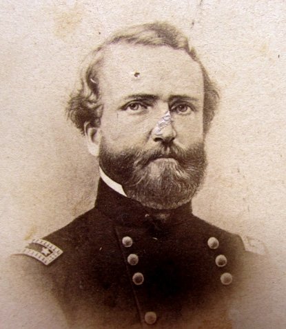  US Civil War CDV, General George H. 'Pap' Thomas, Rock of Chickamauga — image 3