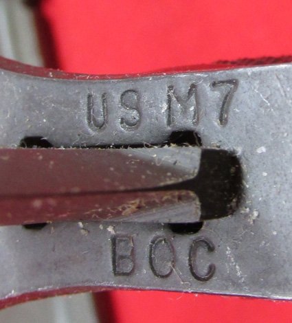  US Vietnam Era, M7 Bayonet, BOC Mfg. — image 6