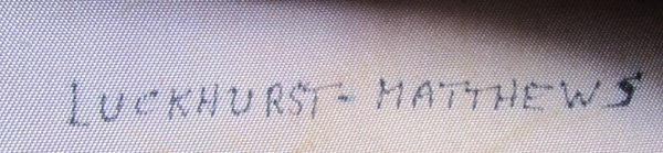  British Post WWII, Royal Navy Officers Hat, Identified — image 4