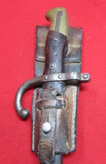  French M1874 Gras Bayonet, Steyr Mfg 1878 — image 8
