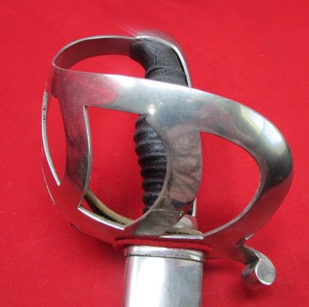  German M1852 Prussian Cavalry Officers Sword, F. Damaschke, Hoflieferamt Berlin — image 3