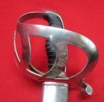 German M1852 Prussian Cavalry Officers Sword, F. Damaschke, Hoflieferamt Berlin