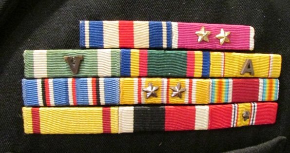  US Navy Cold War, Named Rear Admiral Reefer Jacket, Silver Star WWII, USS Yorktown — image 3