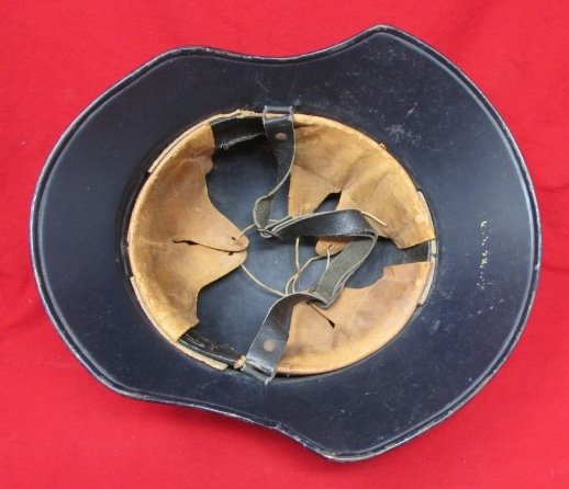  German WWII Luftschutz Gladiator Helmet & Liner & Chinstrap — image 5