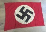 German WWII NSDAP Flag, 21 x 31 Inches