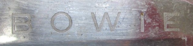  German Post WWII, Boker Mfg. Bowie Knife & Leather Sheath — image 4