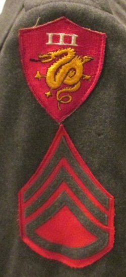  US WWII USMC, 3rd Amphibious Corps NCO Overcoat, 1944, Sz 1-L — image 4