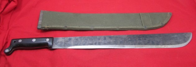  US WWII Army Jungle Machete Ontario Knife Co. 1943 — image 5