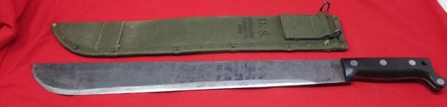  US WWII Army Jungle Machete Ontario Knife Co. 1943 — image 7