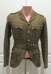 British Post WWI Highland Officers Tunic, Identified