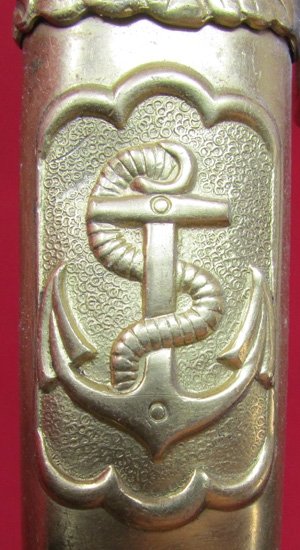  Communist Romania Navy Dagger & Scabbard — image 4