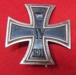 German WWI Iron Cross 1st Class, KO