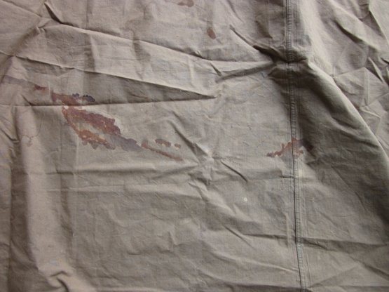  US WWI Canvas Shelter Half, Khaki, US Army QM Depot Chicago — image 5