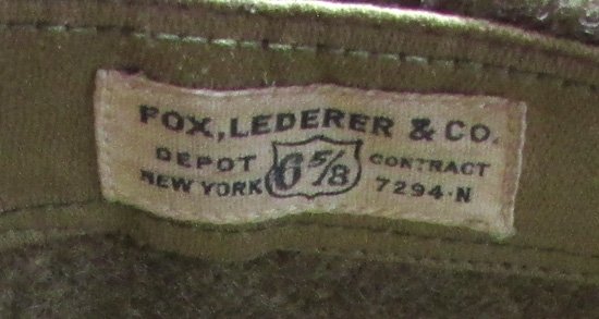  US WWI Army Enlisted Overseas Hat with US Disc — image 5