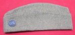 US WWI Army Enlisted Overseas Hat with US Disc