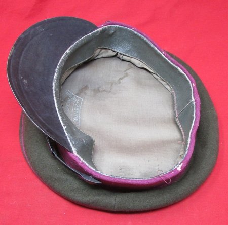  Soviet Post WWII Infantry Officers Visor Hat, 1950-60's, Large Size 60 — image 5