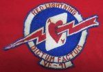 US Navy, Korean War Era, VF-91 'Red Lightning' Squadron Patch