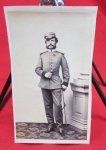 German Franco Prussian War CDV, Bavarian Officer w' Sword