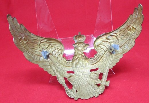 German Pre WWI, Prussian Enlisted Guard Helmet Plate — image 4