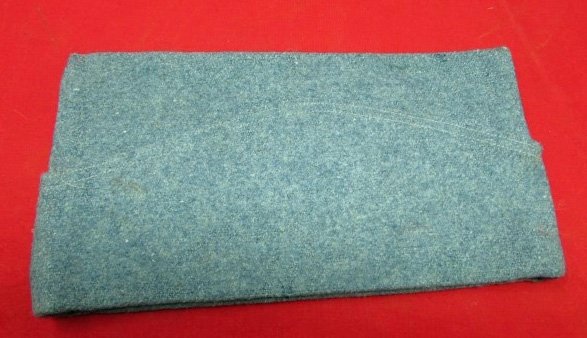  French WWI Enlisted Blue Wool Overseas Hat — image 2