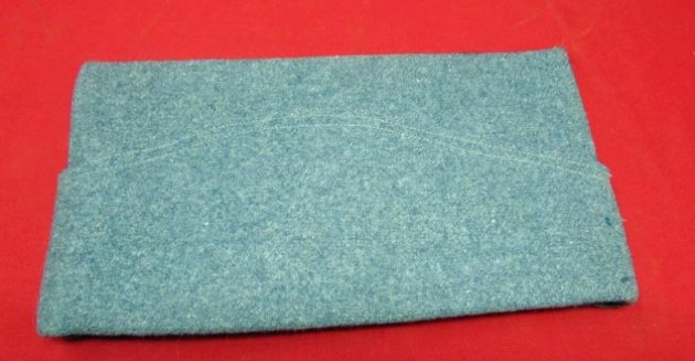  French WWI Enlisted Blue Wool Overseas Hat — image 4