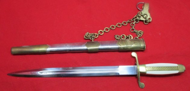  Bulgarian Cold War Era Officers Dagger & Hanger — image 7