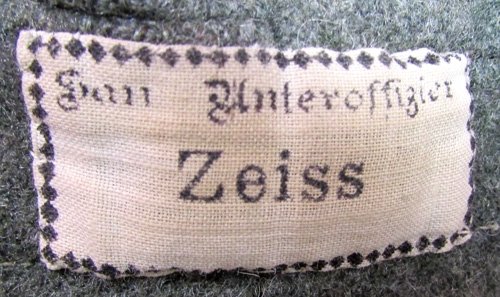  German WWII Feldgrau Wool Breeches and Suspenders, — image 4