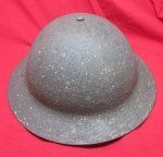 US WWII M1917A1 Kelly Helmet, Named