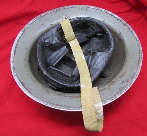  Irish Republic WWII Helmet, British Shell, Eastern Command — image 5