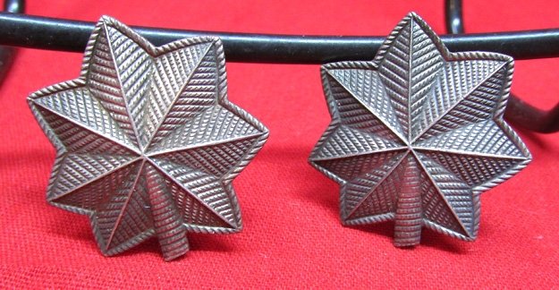  US WWII Sterling Silver, Lt. Colonel, Shoulder Rank, Balfour Mfg — image 2